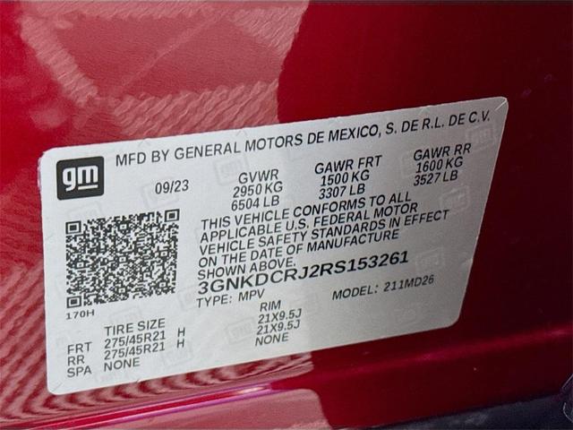 Photo of 2024 Radiant Red Chevrolet Blazer EV