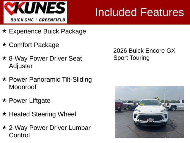 Photo of 2026 Summit White Buick Encore GX