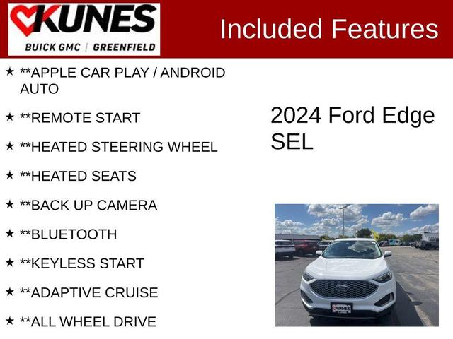 Photo of 2024 Oxford White Ford Edge