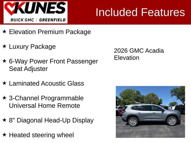 Photo of 2026 Sterling GMC Acadia