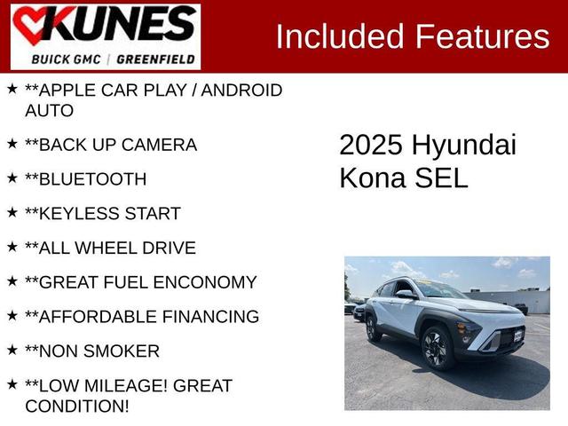 Photo of 2025 Atlas White Hyundai KONA
