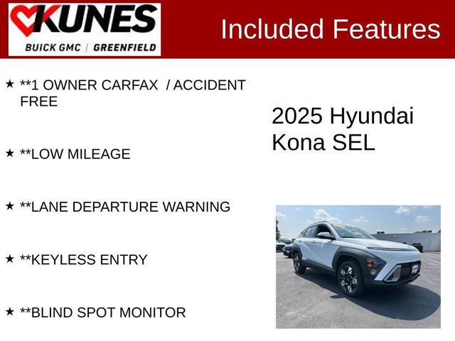 Photo of 2025 Atlas White Hyundai KONA