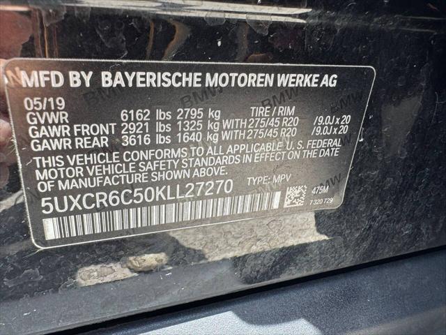 Photo of 2019 Black Sapphire Metallic BMW X5