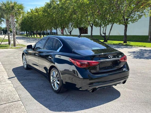 Photo of 2018 Black Obsidian INFINITI Q50