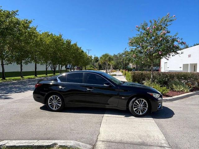 Photo of 2018 Black Obsidian INFINITI Q50
