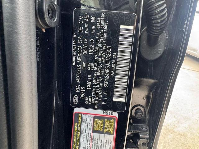Photo of 2018 Aurora Black Kia Rio