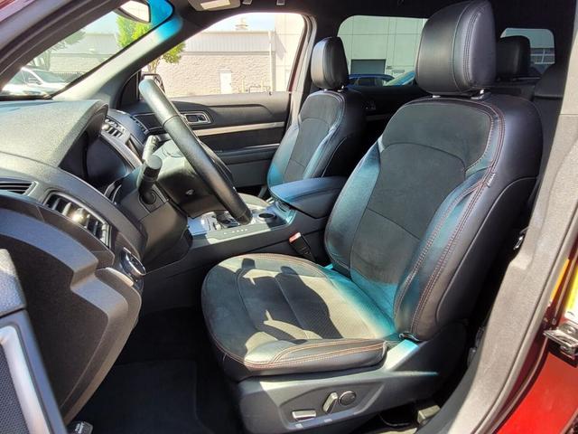 Photo of 2018 Burgundy Ford Explorer