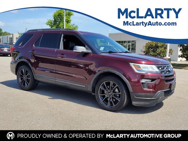 Photo of 2018 Burgundy Ford Explorer