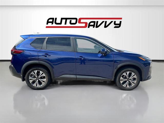 Photo of 2022 Caspian Blue Metallic Nissan Rogue