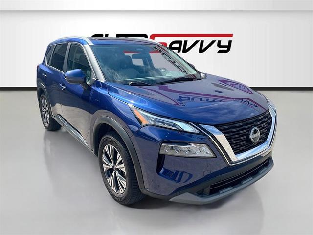 Photo of 2022 Caspian Blue Metallic Nissan Rogue