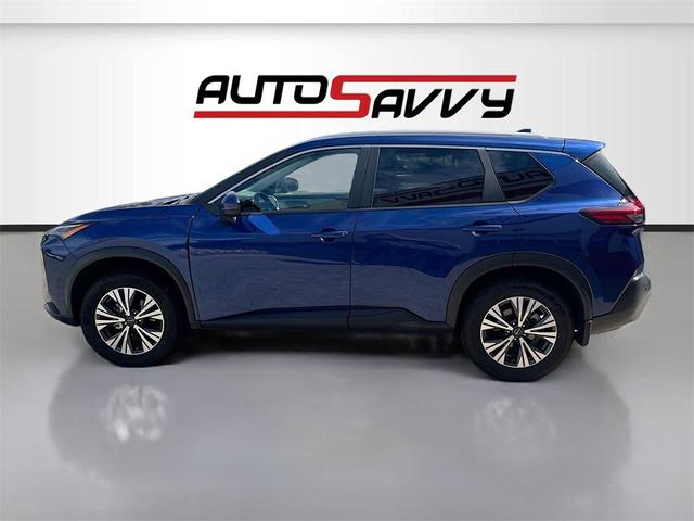Photo of 2022 Caspian Blue Metallic Nissan Rogue