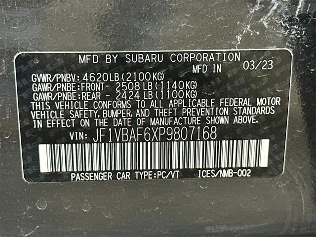 Photo of 2023 Magnetite Gray Metallic Subaru WRX