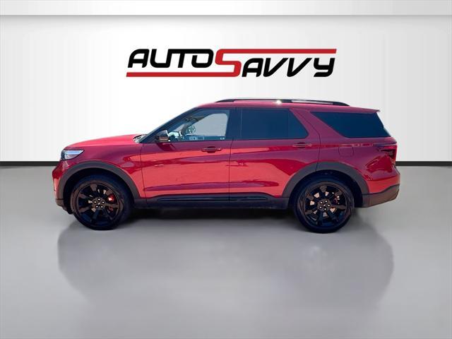 Photo of 2023 Rapid Red Metallic Tinted Clearcoat Ford Explorer