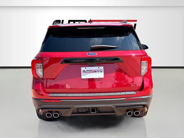 Photo of 2023 Rapid Red Metallic Tinted Clearcoat Ford Explorer