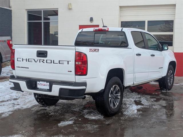 Photo of 2021 Summit White Chevrolet Colorado