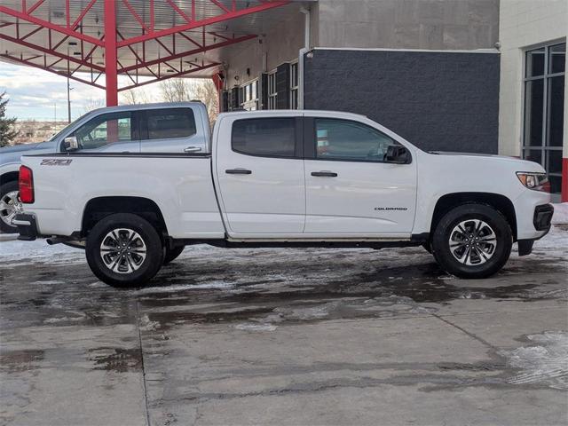 Photo of 2021 Summit White Chevrolet Colorado