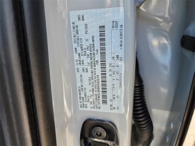 Photo of 2025 Space White Metallic Ford F-150