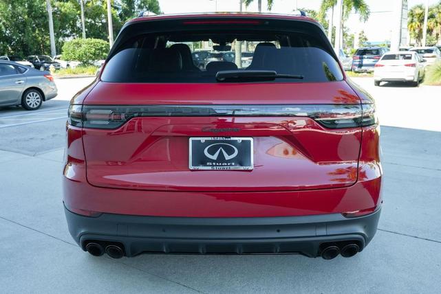 Photo of 2023 Carmine Red Porsche Cayenne