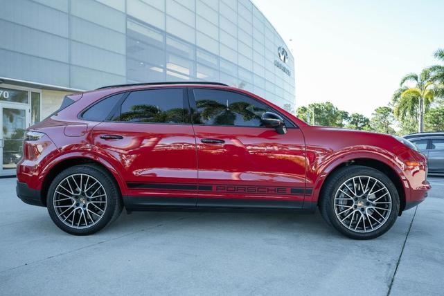 Photo of 2023 Carmine Red Porsche Cayenne