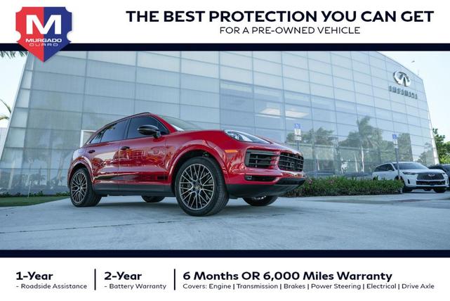 Photo of 2023 Carmine Red Porsche Cayenne