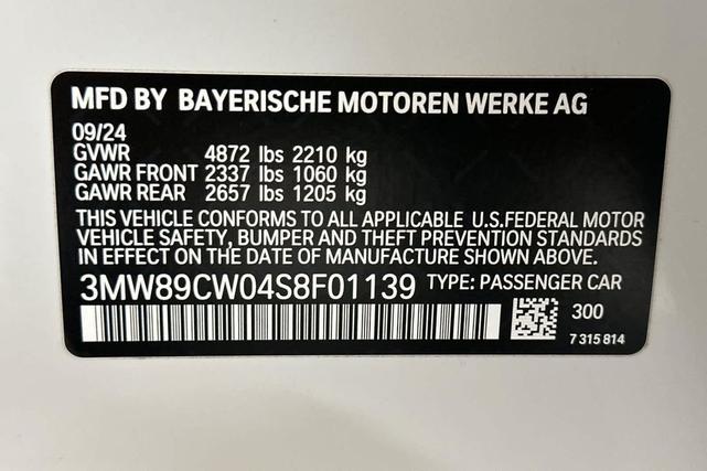 Photo of 2025 White BMW 330