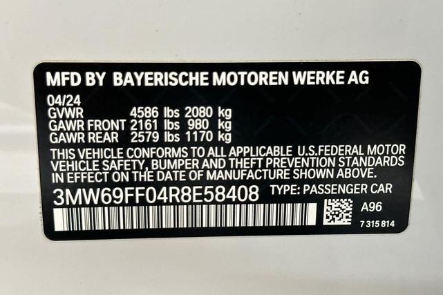 Photo of 2024 White BMW 330