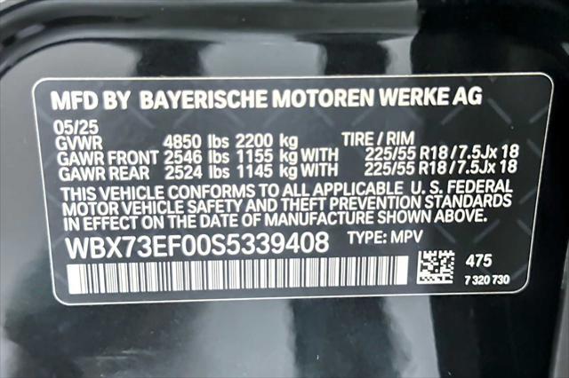 Photo of 2025 Black Sapphire Metallic BMW X1