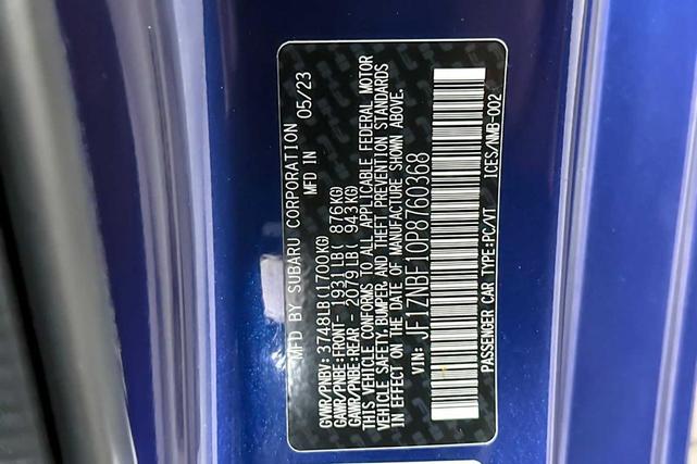 Photo of 2023 Trueno Blue Toyota GR86
