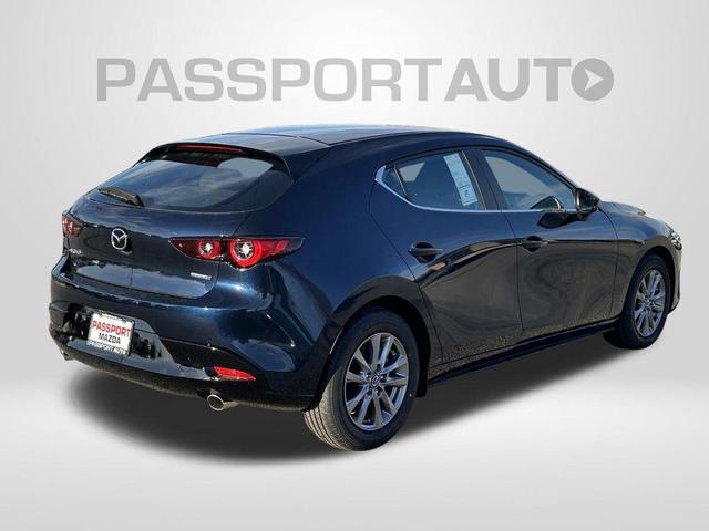 Photo of 2025 Deep Crystal Blue Mica Mazda Mazda3