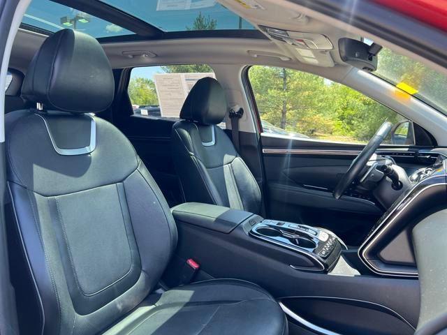 Photo of 2022 Calypso Red Hyundai TUCSON
