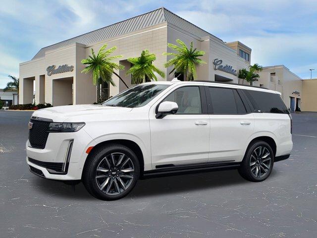 Photo of 2022 Crystal White Tricoat Cadillac Escalade