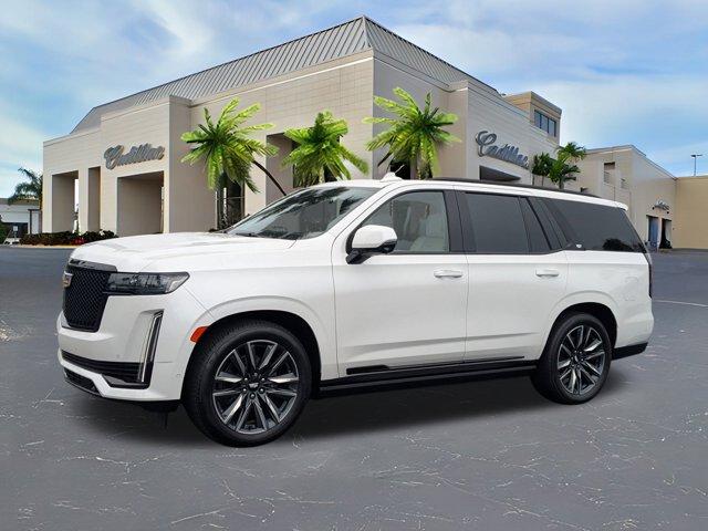 Photo of 2022 Crystal White Tricoat Cadillac Escalade