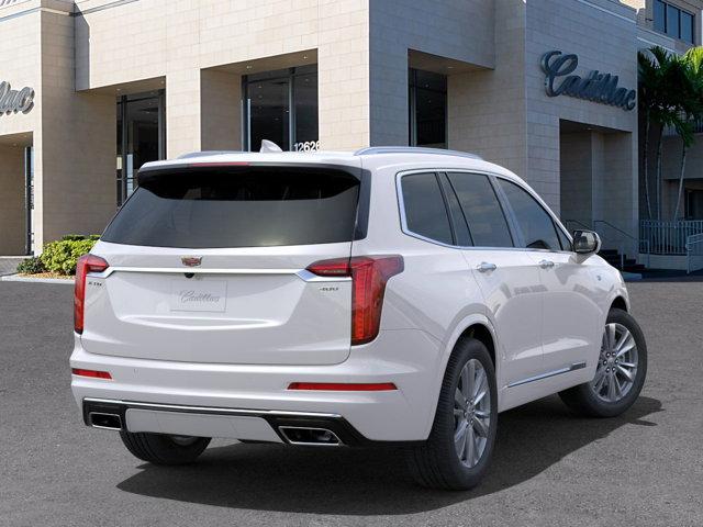 Photo of 2025 Crystal White Tricoat Cadillac XT6