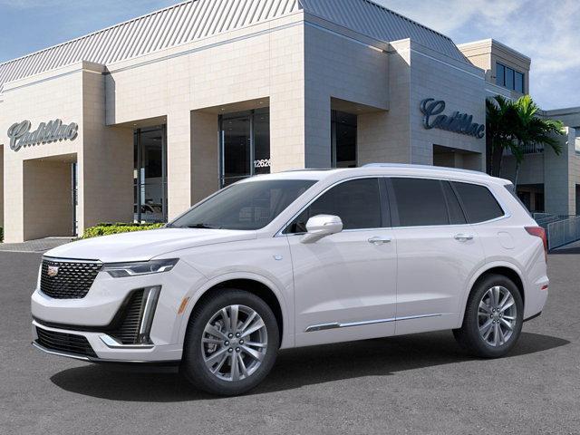 Photo of 2025 Crystal White Tricoat Cadillac XT6
