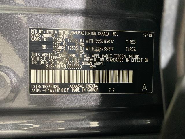 Photo of 2020 Magnetic Gray Metallic Toyota RAV4