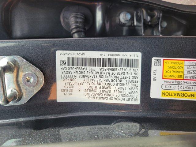 Photo of 2024 Aegean Blue Metallic Honda Civic