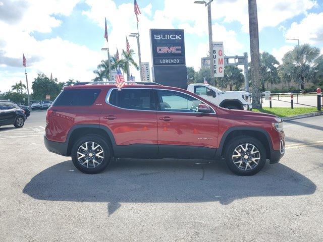 Photo of 2023 Volcanic Red GMC Acadia