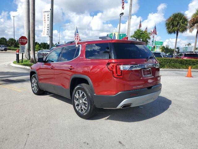 Photo of 2023 Volcanic Red GMC Acadia