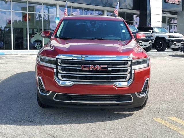 Photo of 2023 Volcanic Red GMC Acadia
