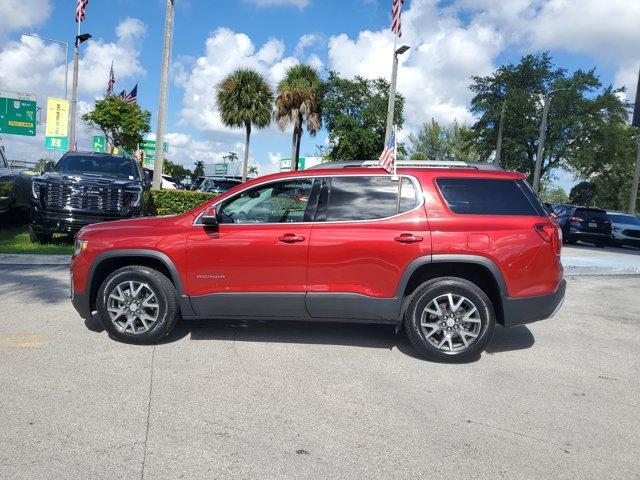 Photo of 2023 Volcanic Red GMC Acadia