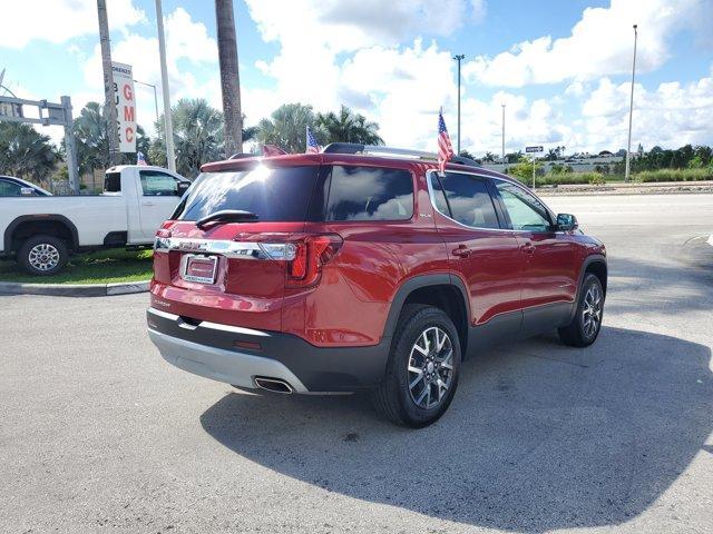 Photo of 2023 Volcanic Red GMC Acadia