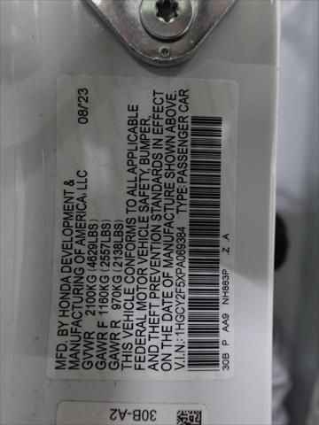 Photo of 2023 Platinum White Pearl Honda Accord Hybrid
