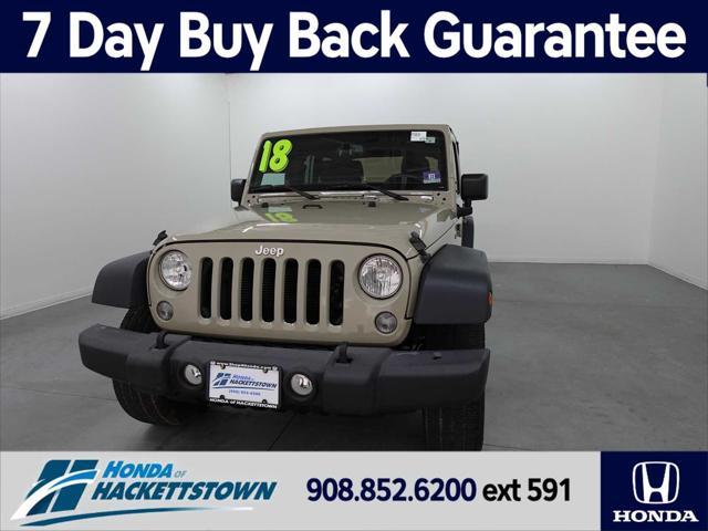 2018 Jeep Wrangler Jk Unlimited