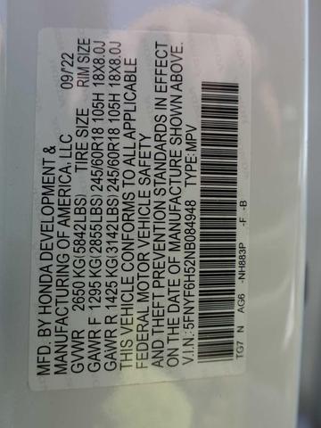 Photo of 2022 Platinum White Pearl Honda Pilot