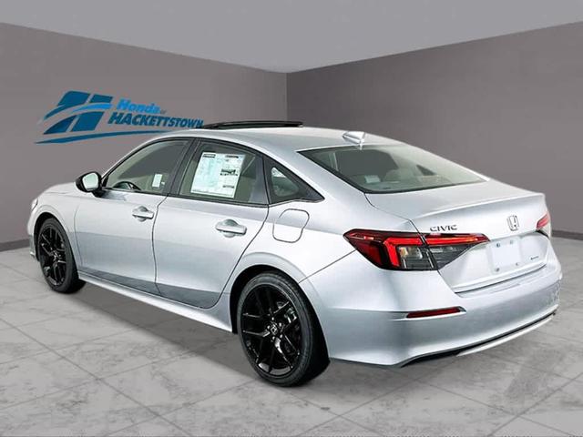 Photo of 2026 Solar Silver Metallic Honda Civic Hybrid