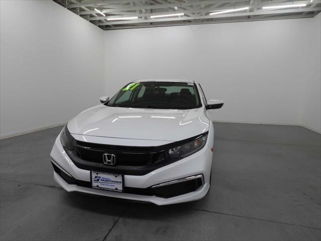 Photo of 2021 Platinum White Pearl Honda Civic