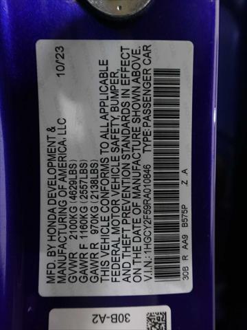Photo of 2024 Still Night Pearl Honda Accord Hybrid