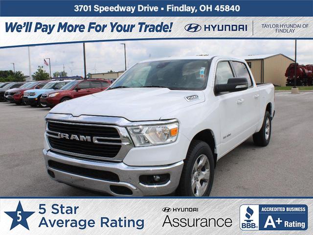 Photo of 2021 Bright White Clearcoat RAM 1500