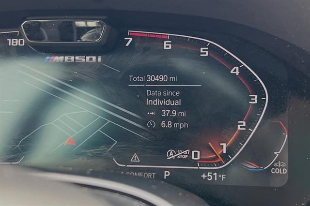Photo of 2022 Alpine White BMW M850 Gran Coupe