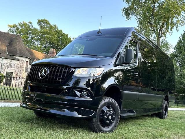Photo of 2023 Black Mercedes-Benz Sprinter 3500XD